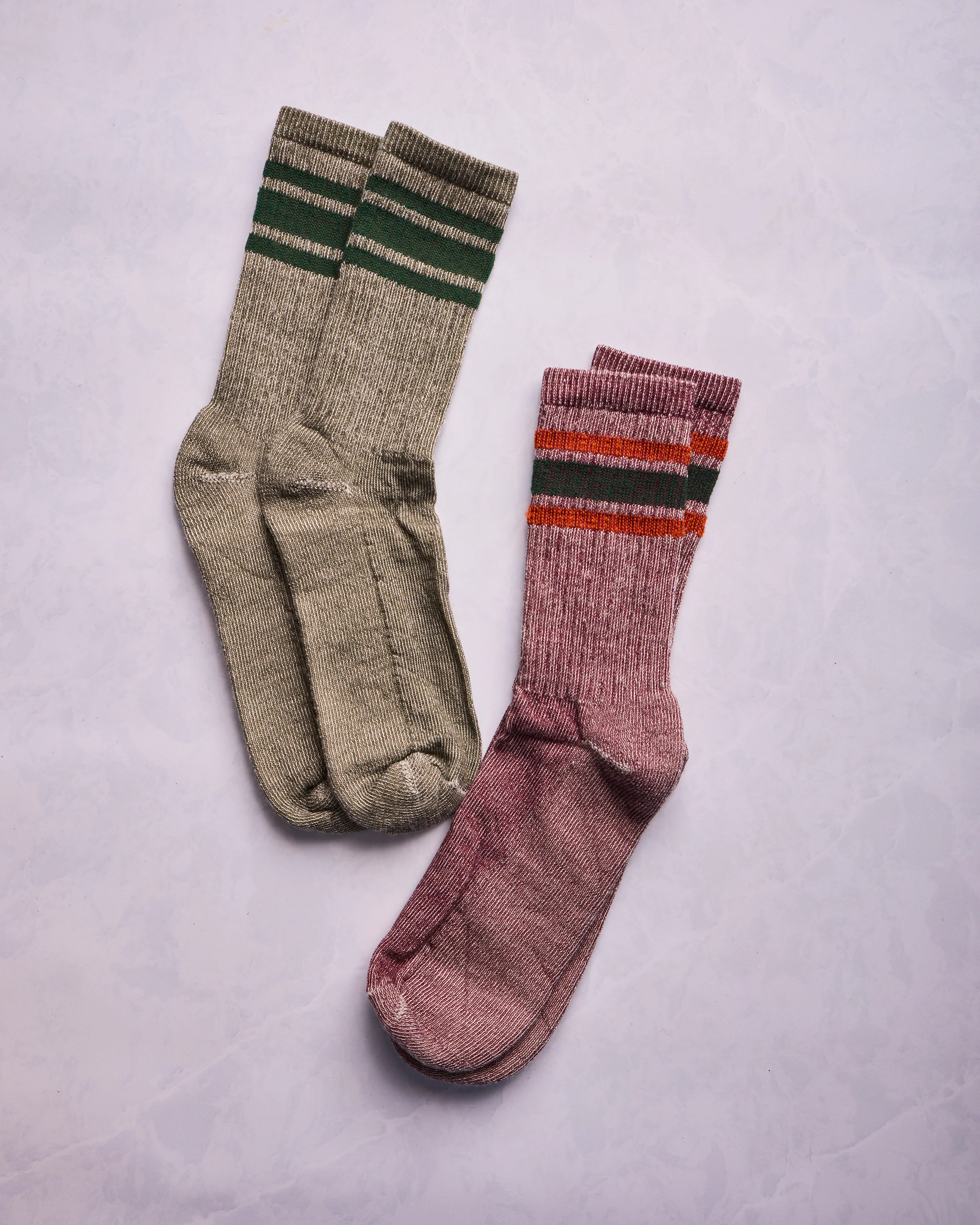 Maroon - Merino Activity Socks - American Trench - Image 3