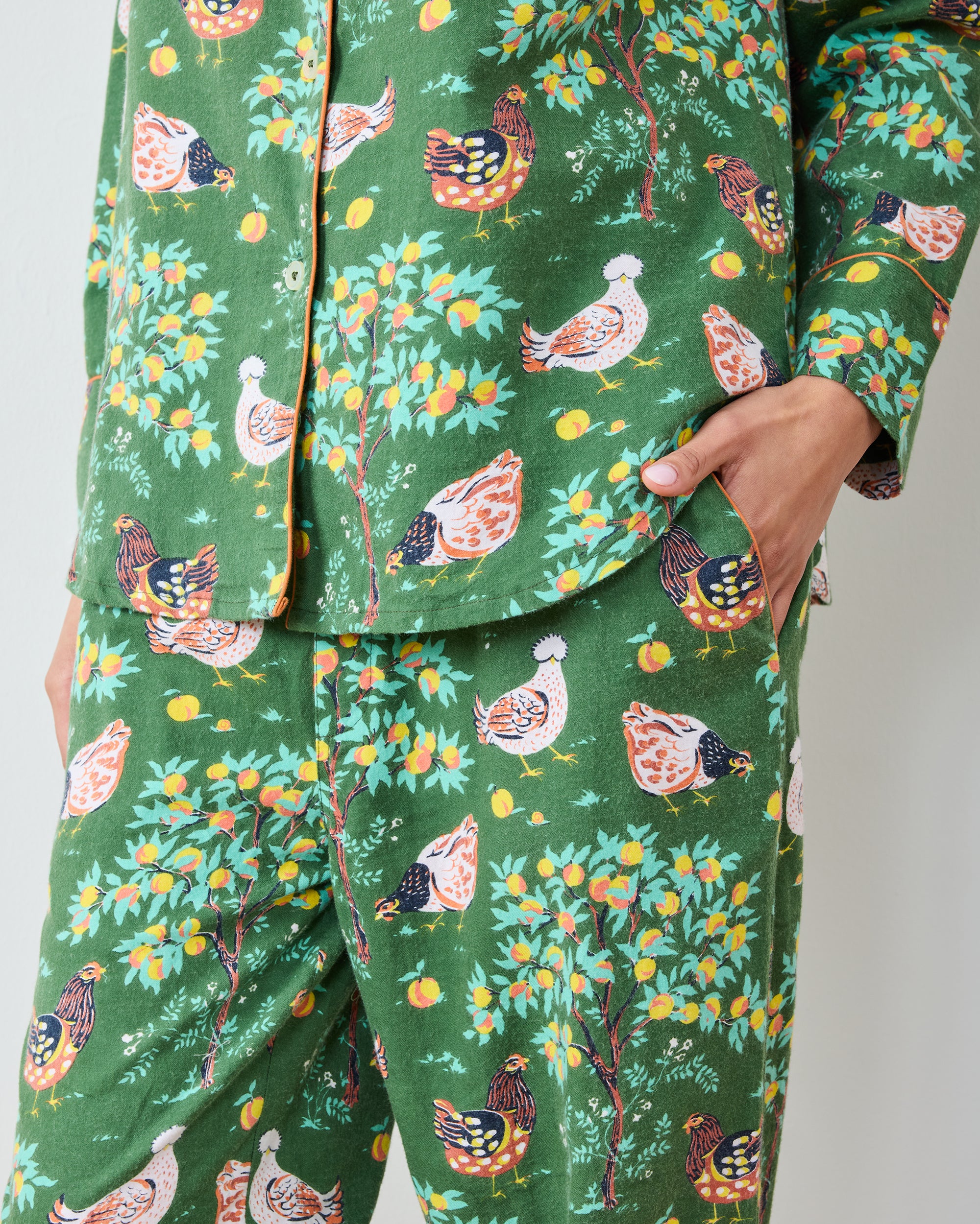 Bagheera & Hen House - Lighweight Flannel PJ Set Bundle - Multi - Image 4