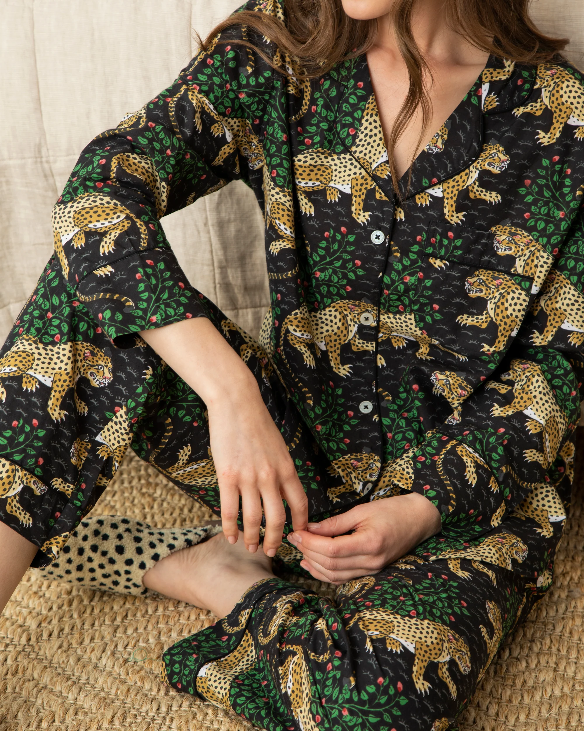 Bagheera - Tall Long PJ Set - Ink - Image 5