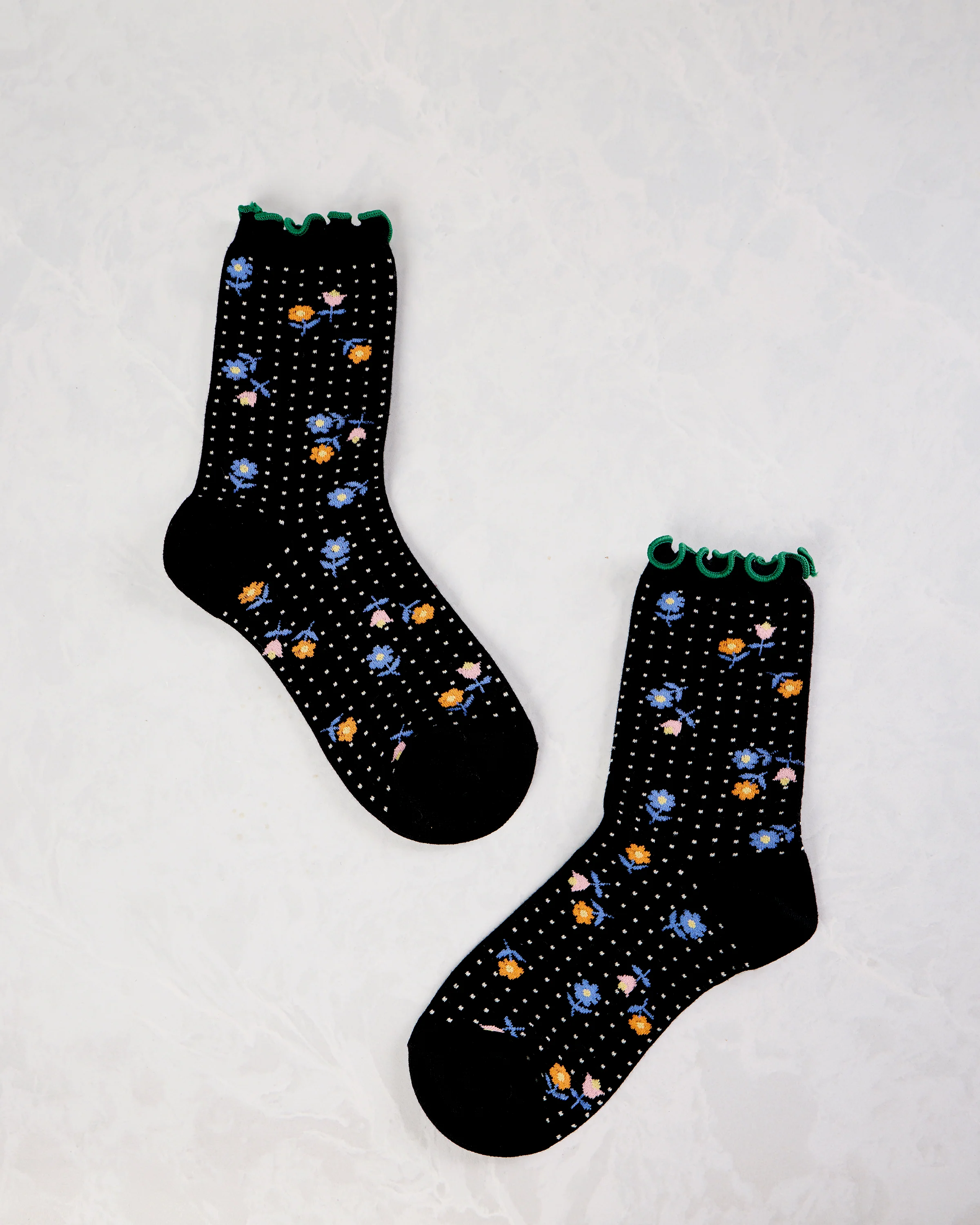 Black - Dottie Floral Crew - Hansel from Basel - Image 2