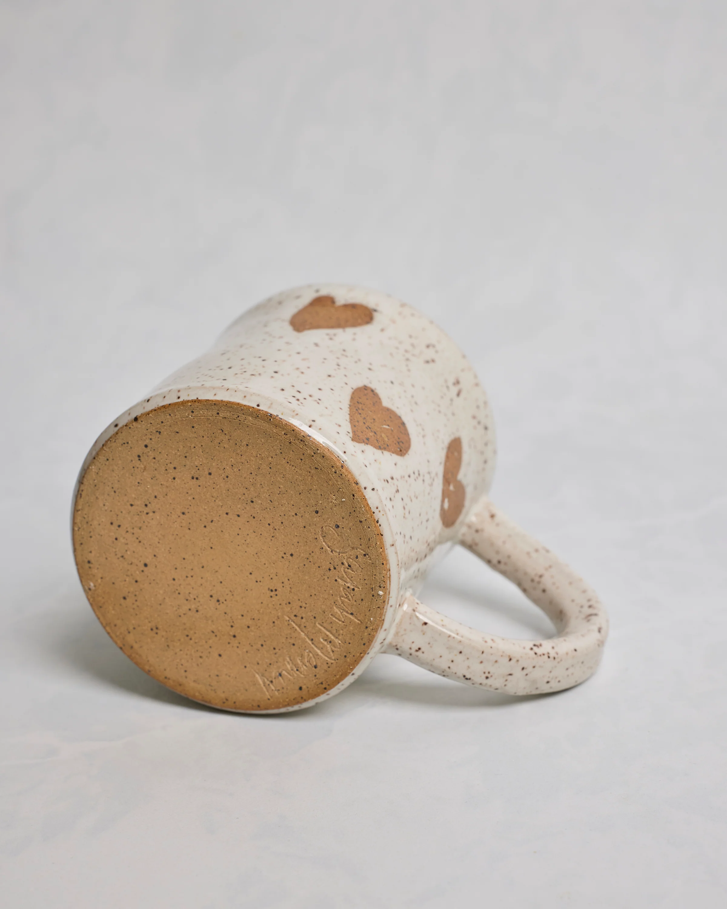 Handmade Ceramic Mug – Heart - Sarah Mennell Ceramics - Image 3