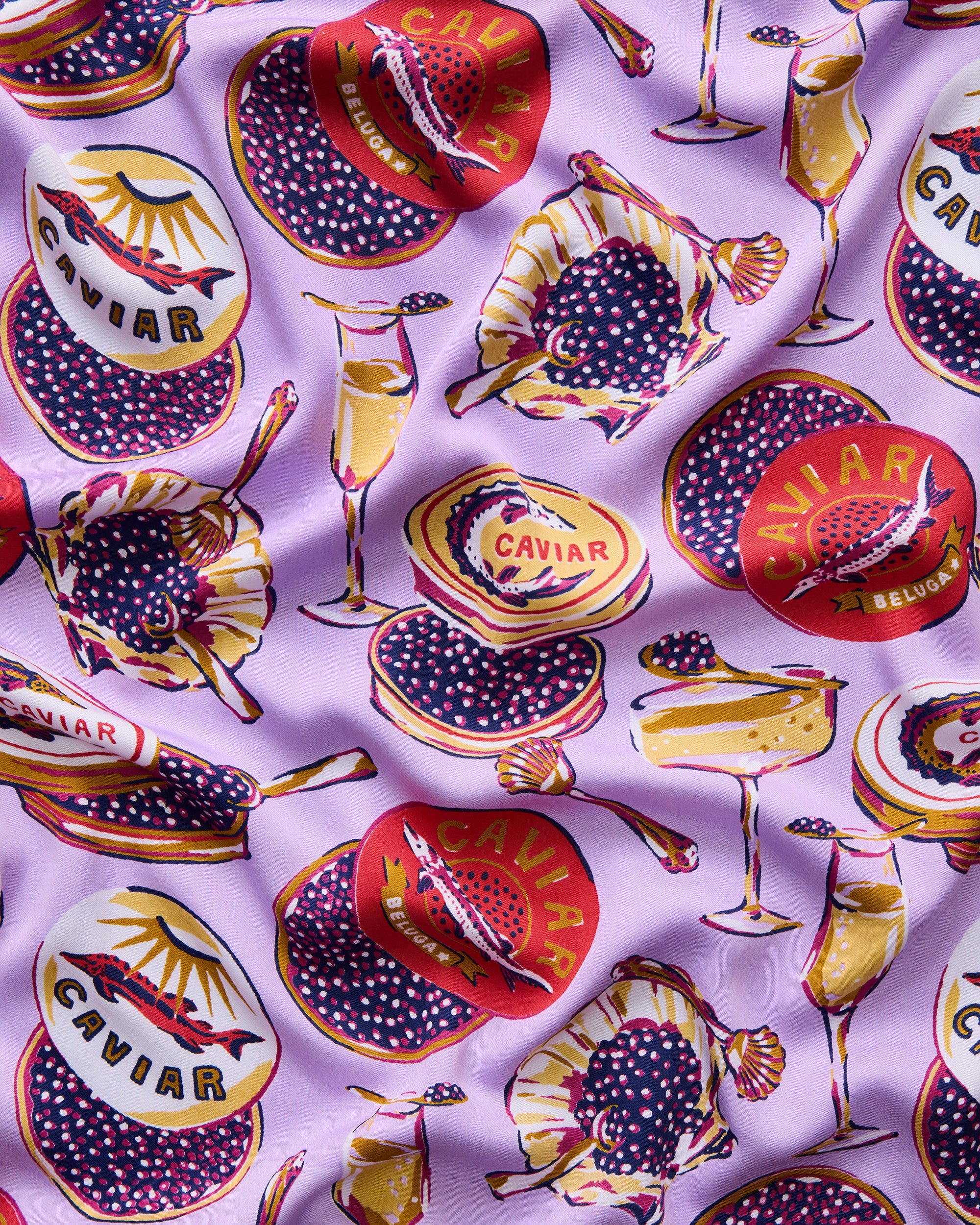 Champagne & Caviar - Eco Satin Wrap Set - Lavender Spritz - Image 7