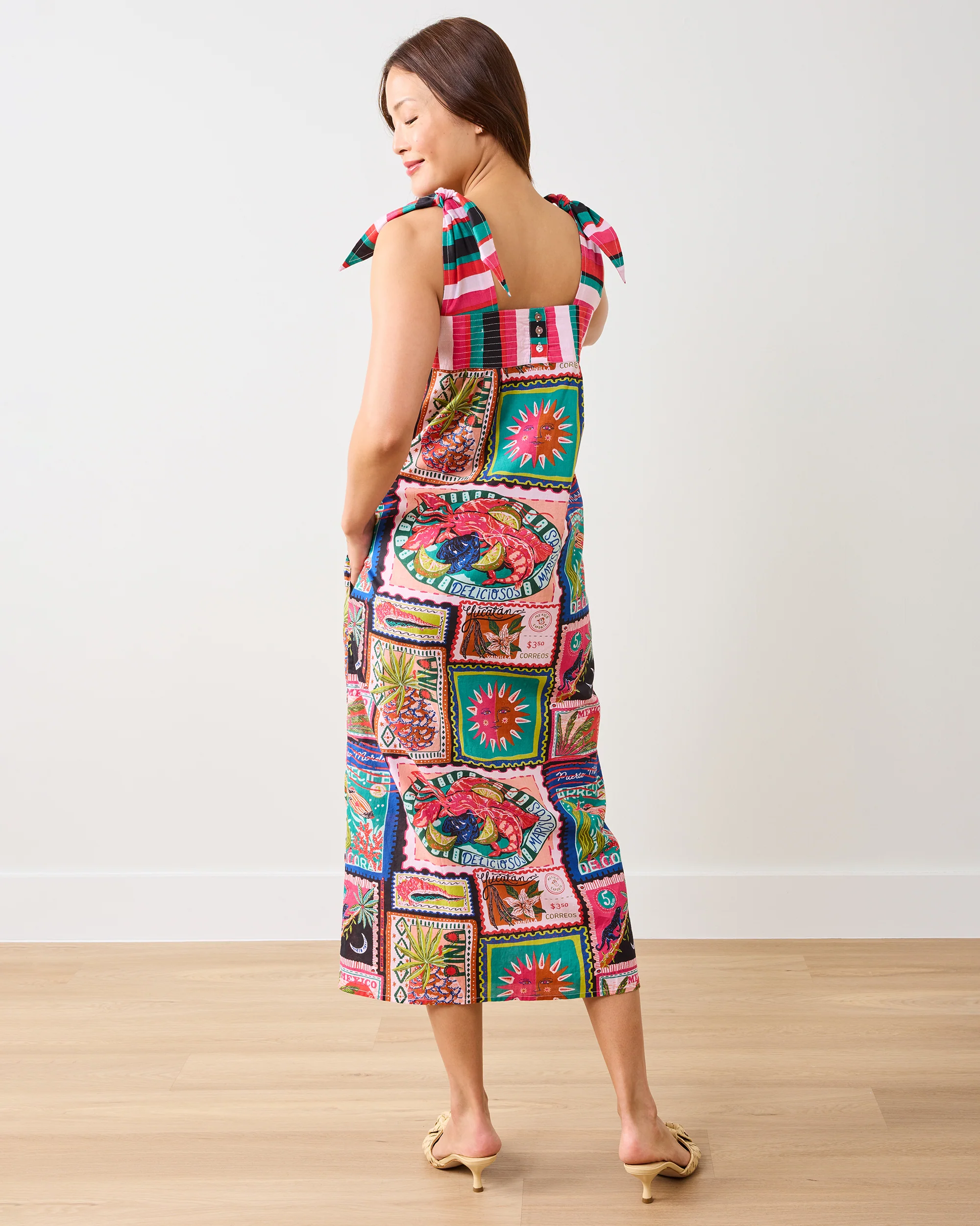 Colorful Coast - Sugar Sand Dress - Vibrant Ink - Image 6