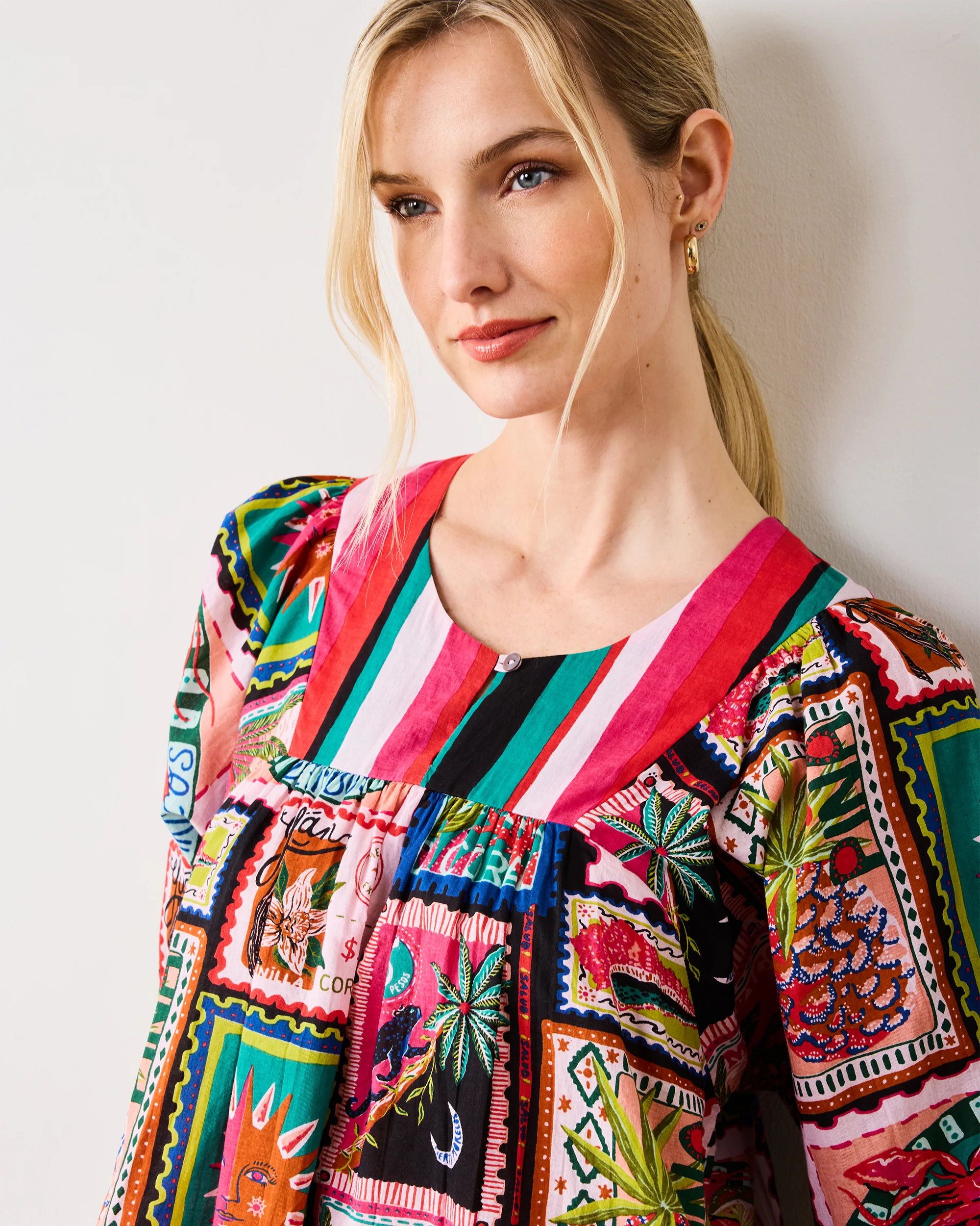 Colorful Coast - Vista Dress - Vibrant Ink - Image 7