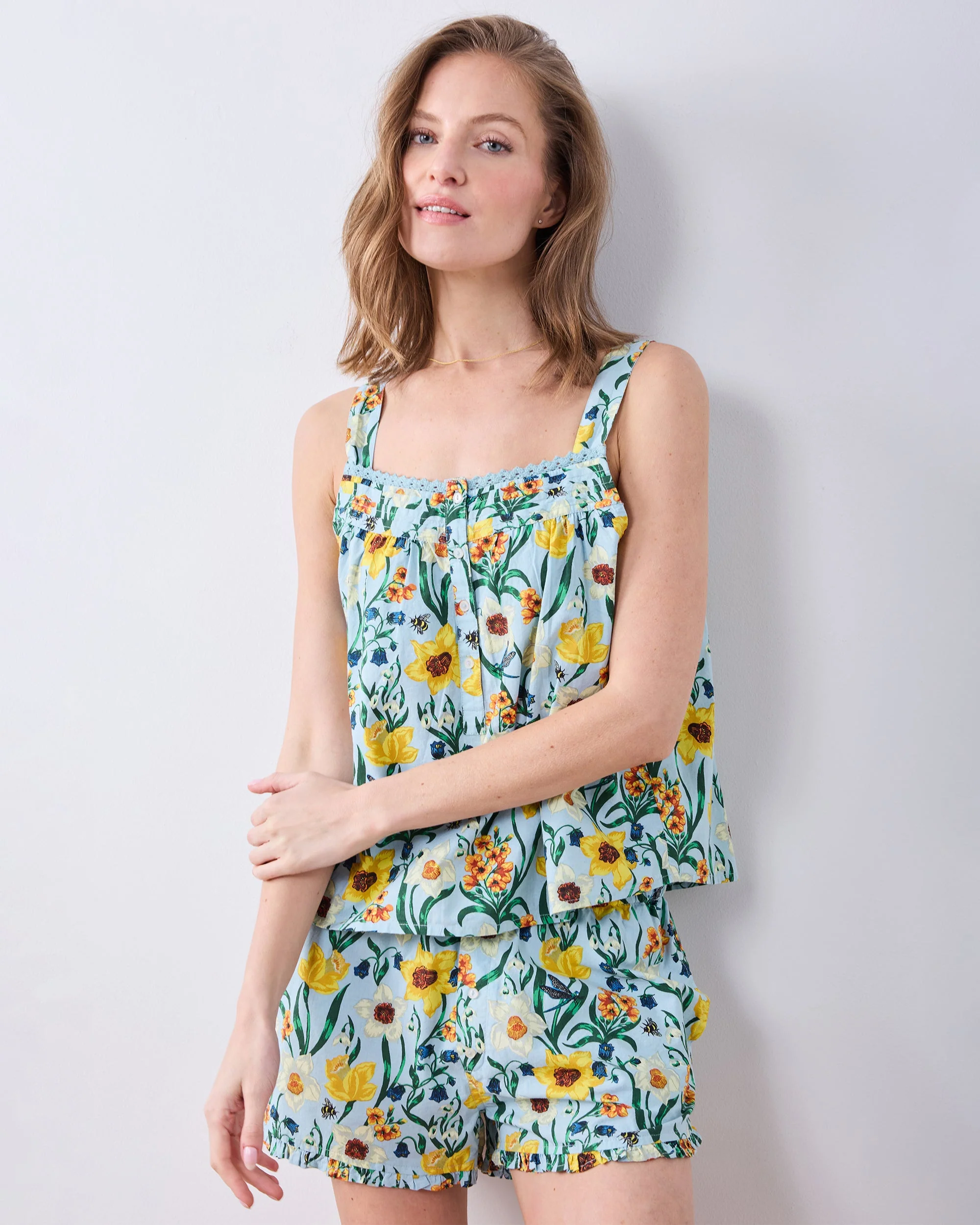 Dreamy Daffodil - Back To Bed Short Set - Moonwater - Image 7
