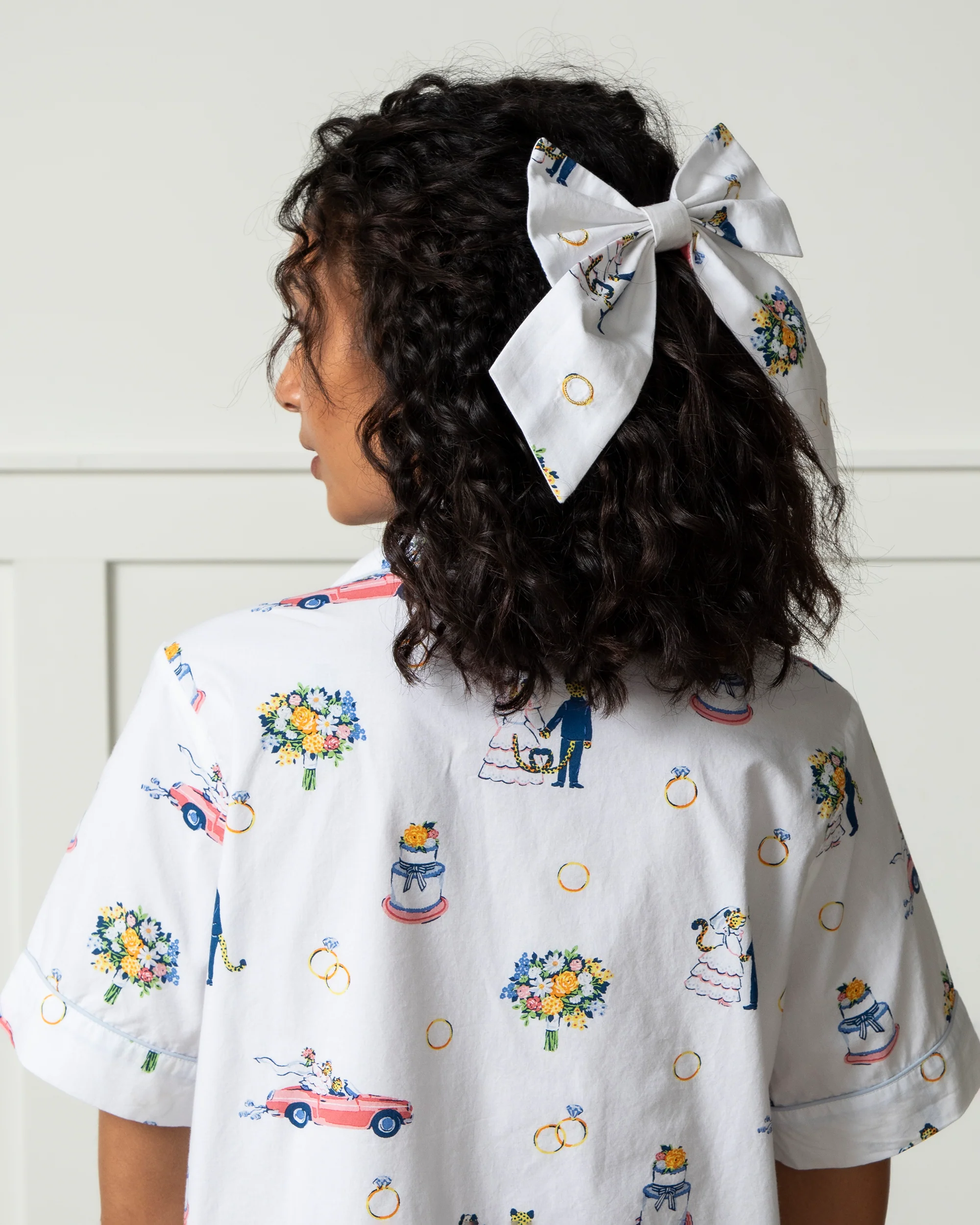 Happily Ever After - The Preppy Hair Bow - Cloud - Image 5