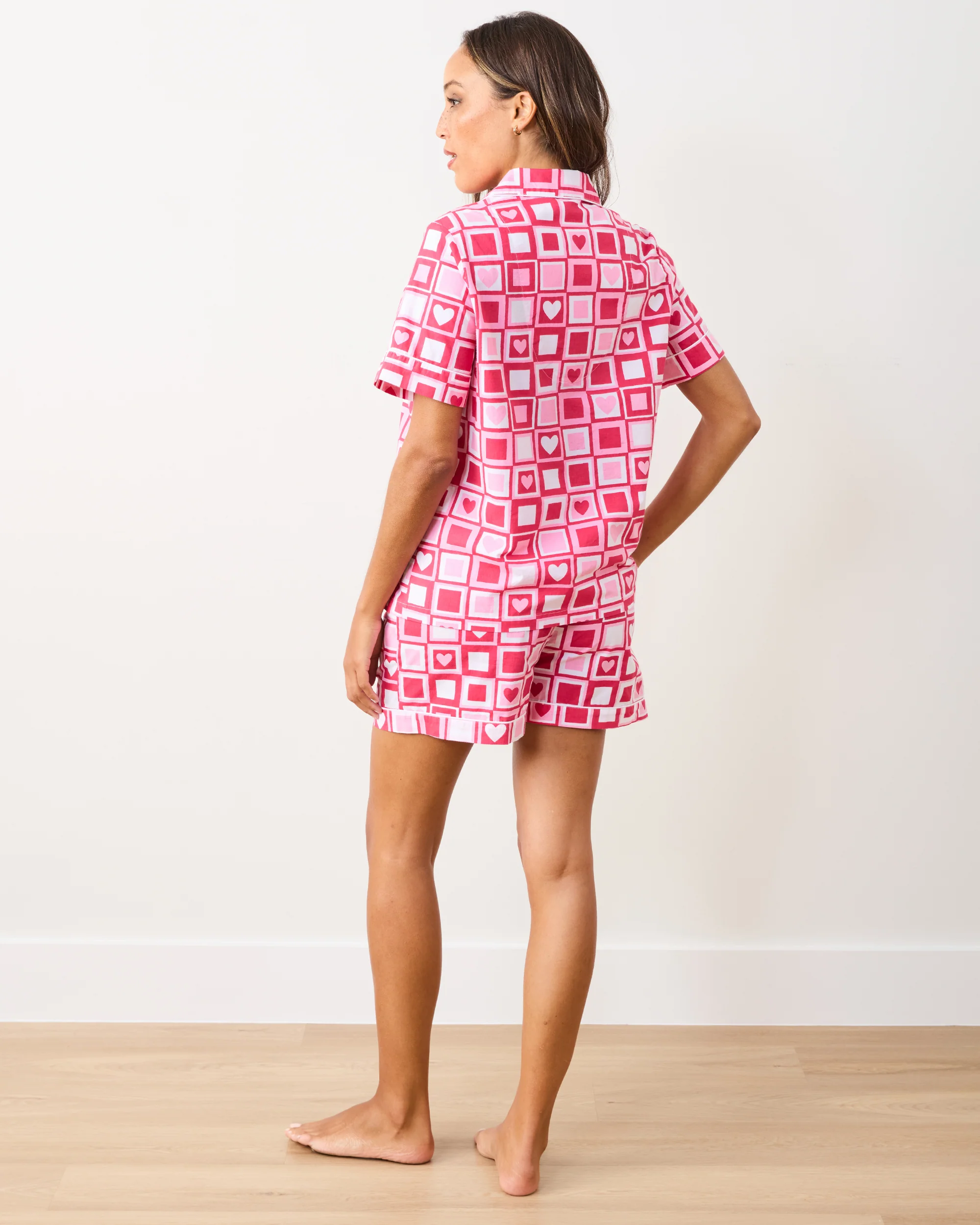 Be Mine - Short PJ Set - Retro Ruby - Image 5
