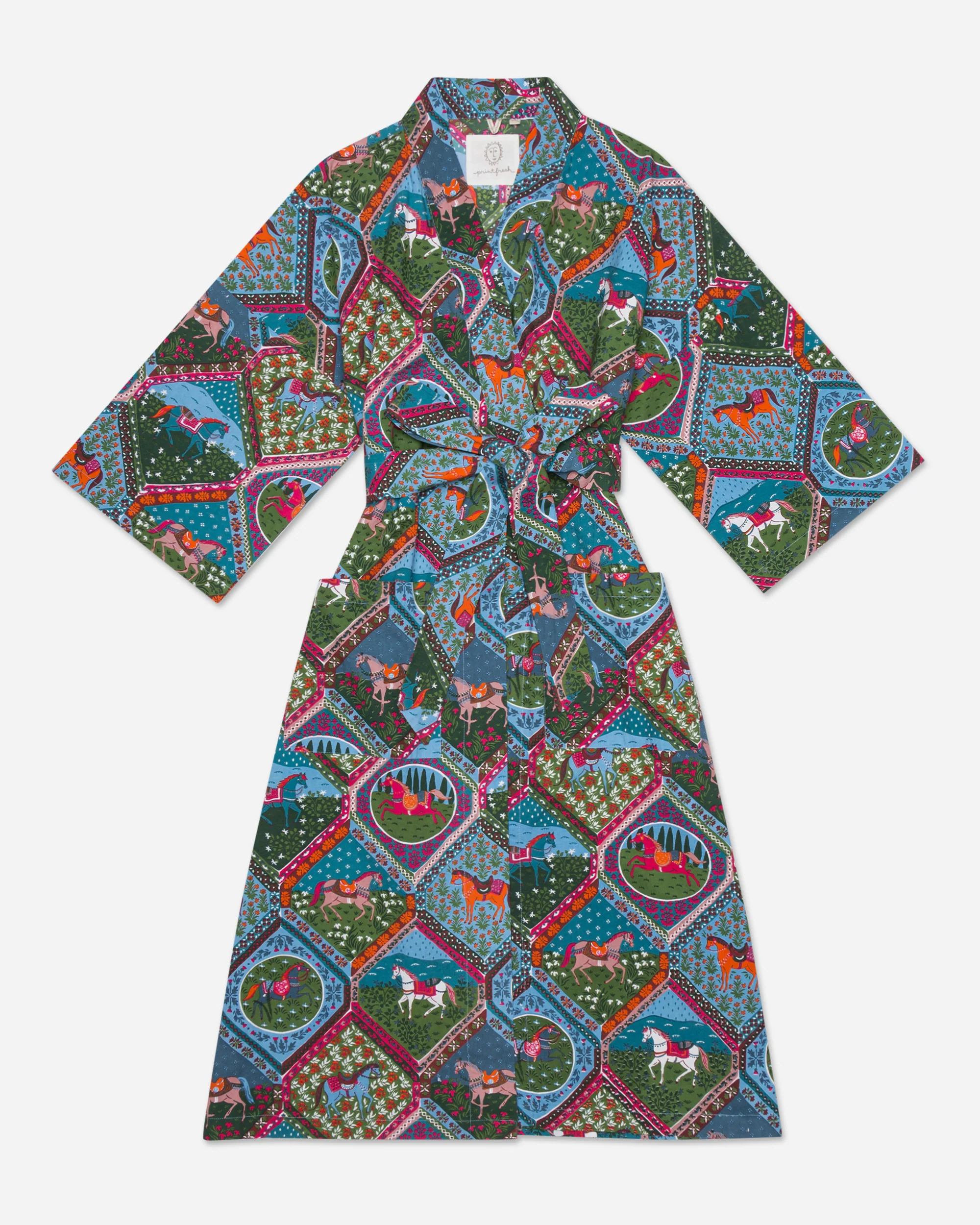 High Horse - Robe - Blush Denim - Image 5