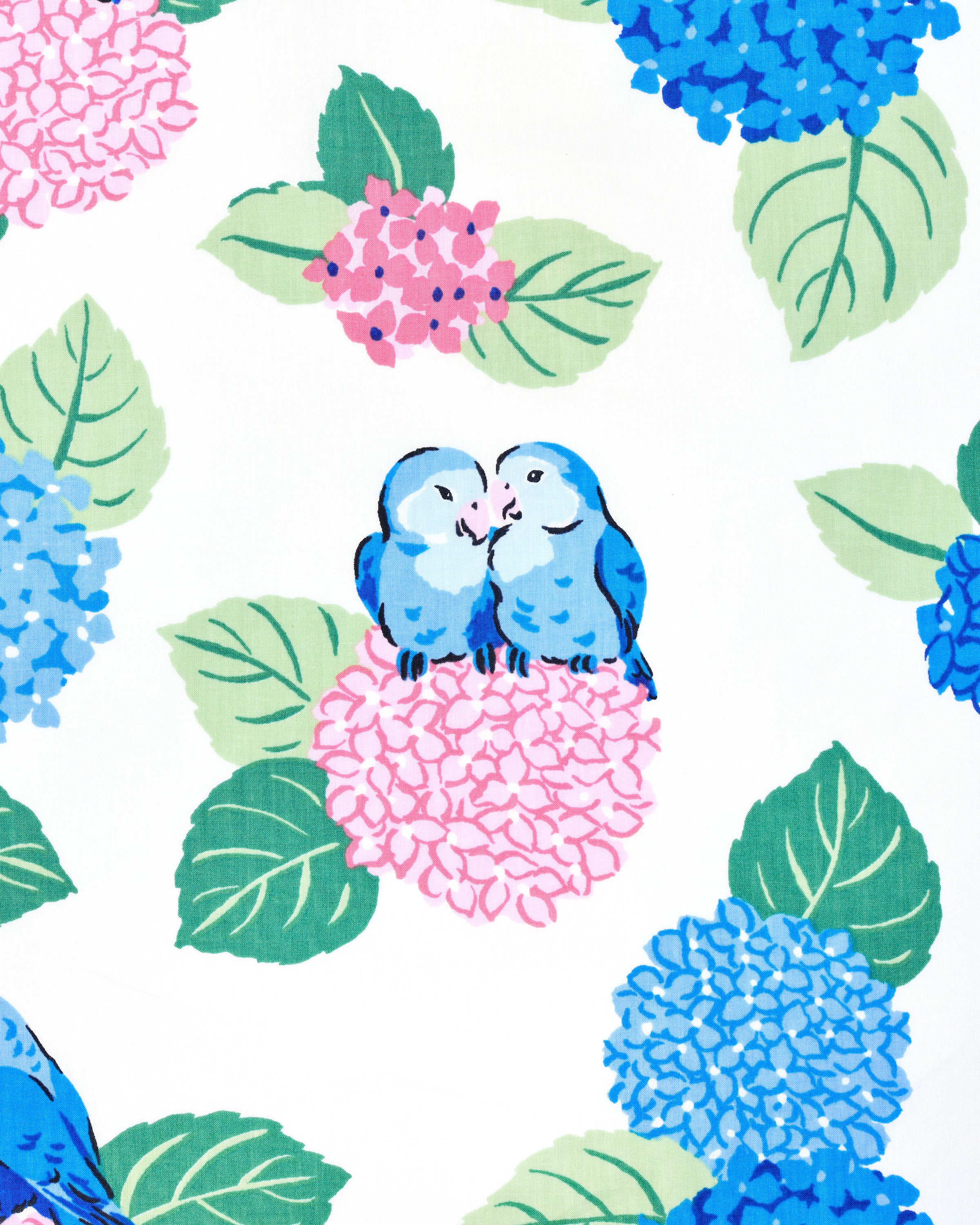 Hydrangea Honeymoon - Quilted Pouch - Cloud - Image 5