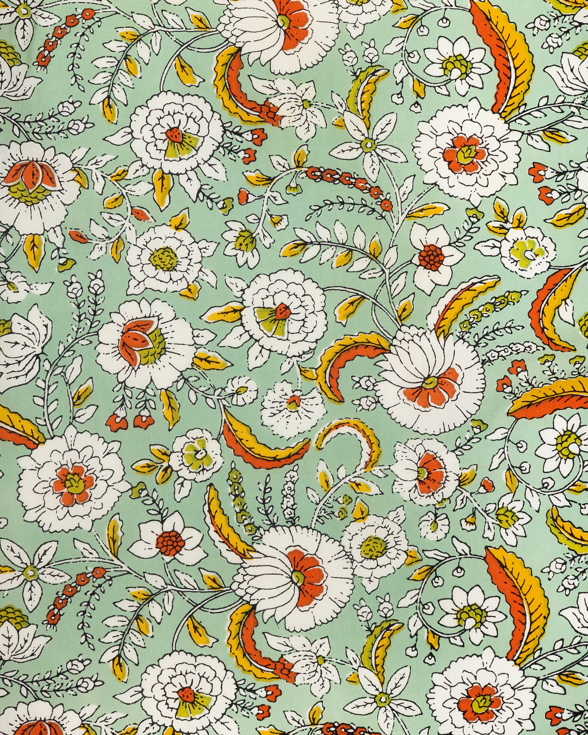 India Bloom - Artifact Blouse - Sage - Image 6