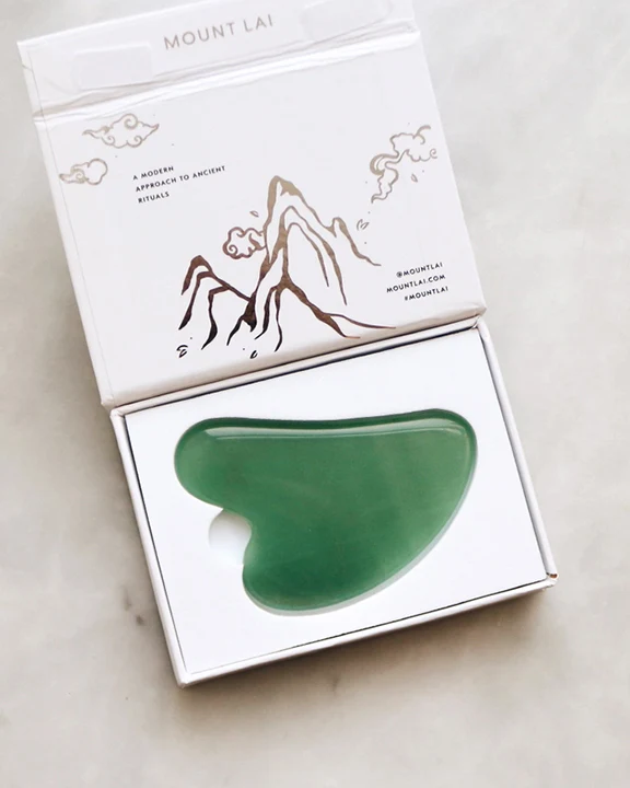 Jade - Jade Gua Sha Facial Lifting Tool - Mount Lai - Image 3