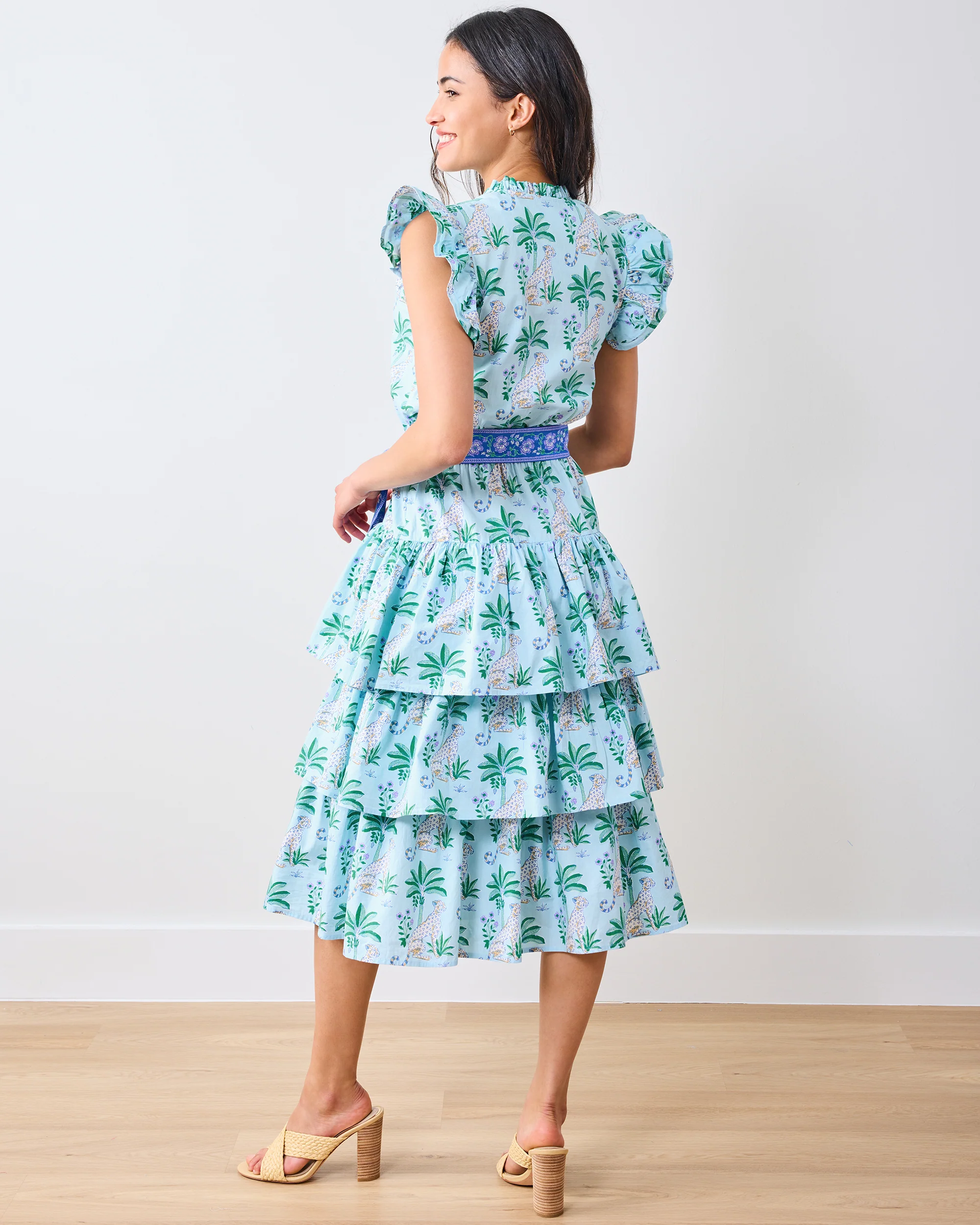 Leopard Mirage - At Ease Dress - Oasis Sky - Image 3