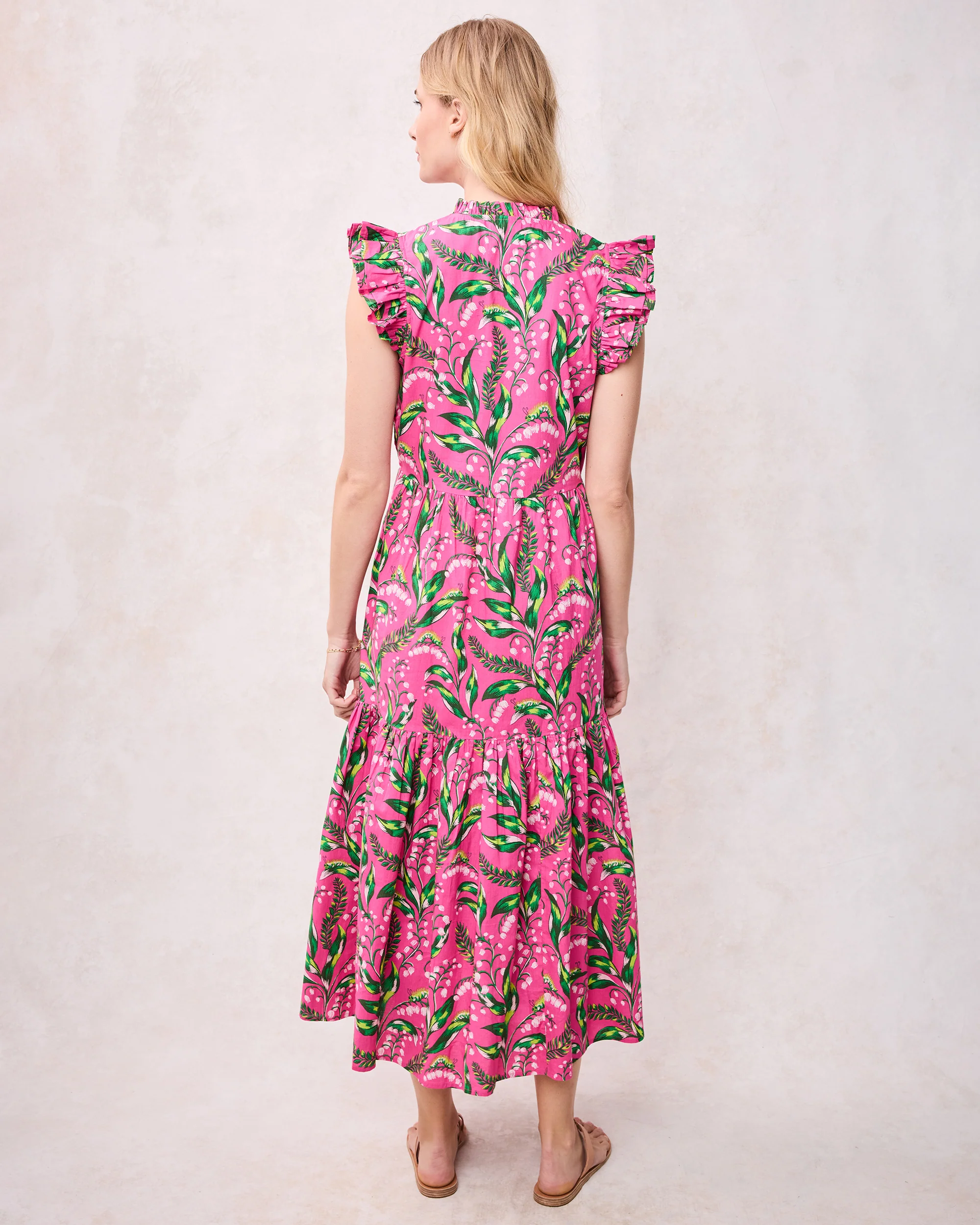 Lily Of the Valley - Taila Dress - Pink - Image 5