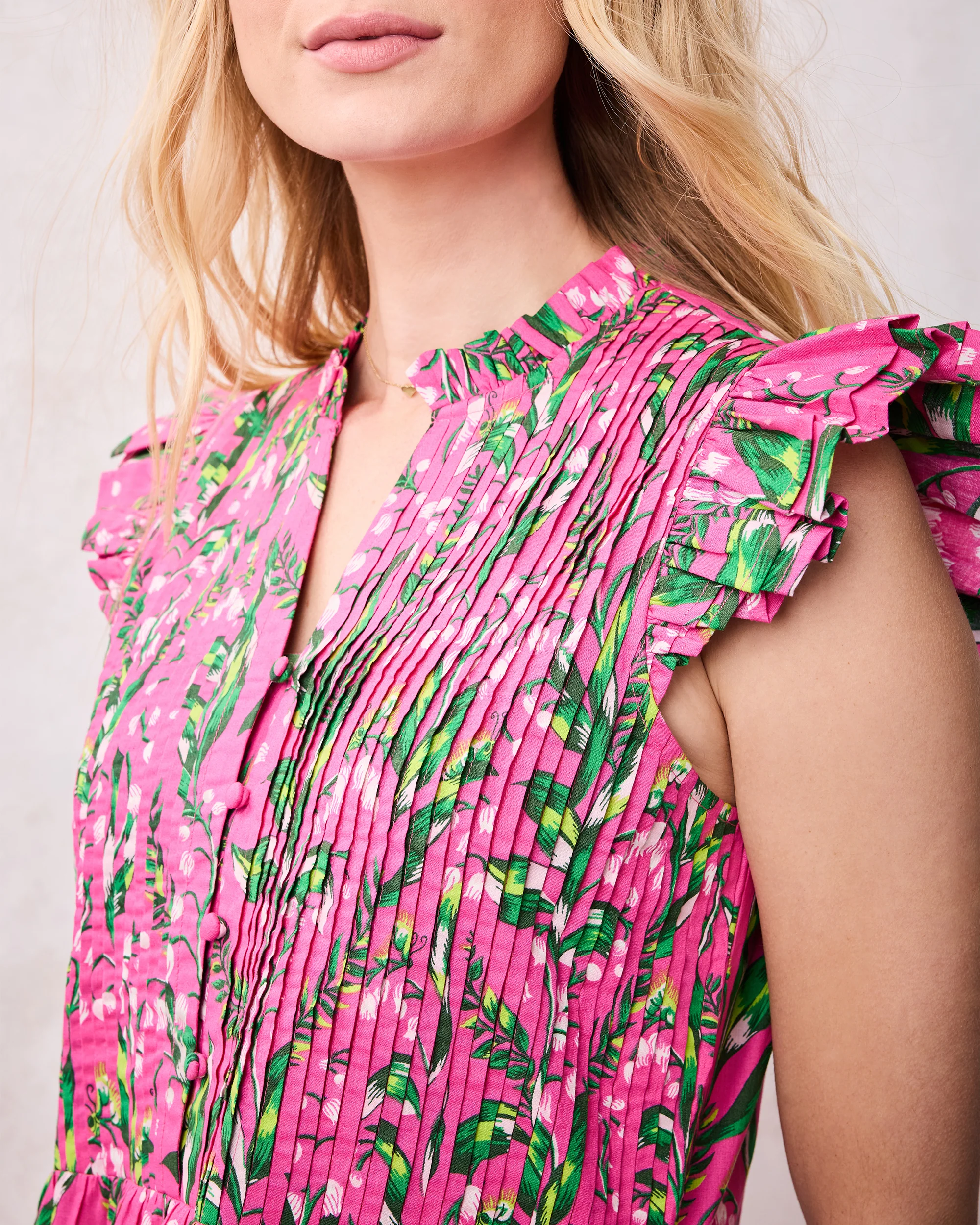 Lily Of the Valley - Taila Dress - Pink - Image 6