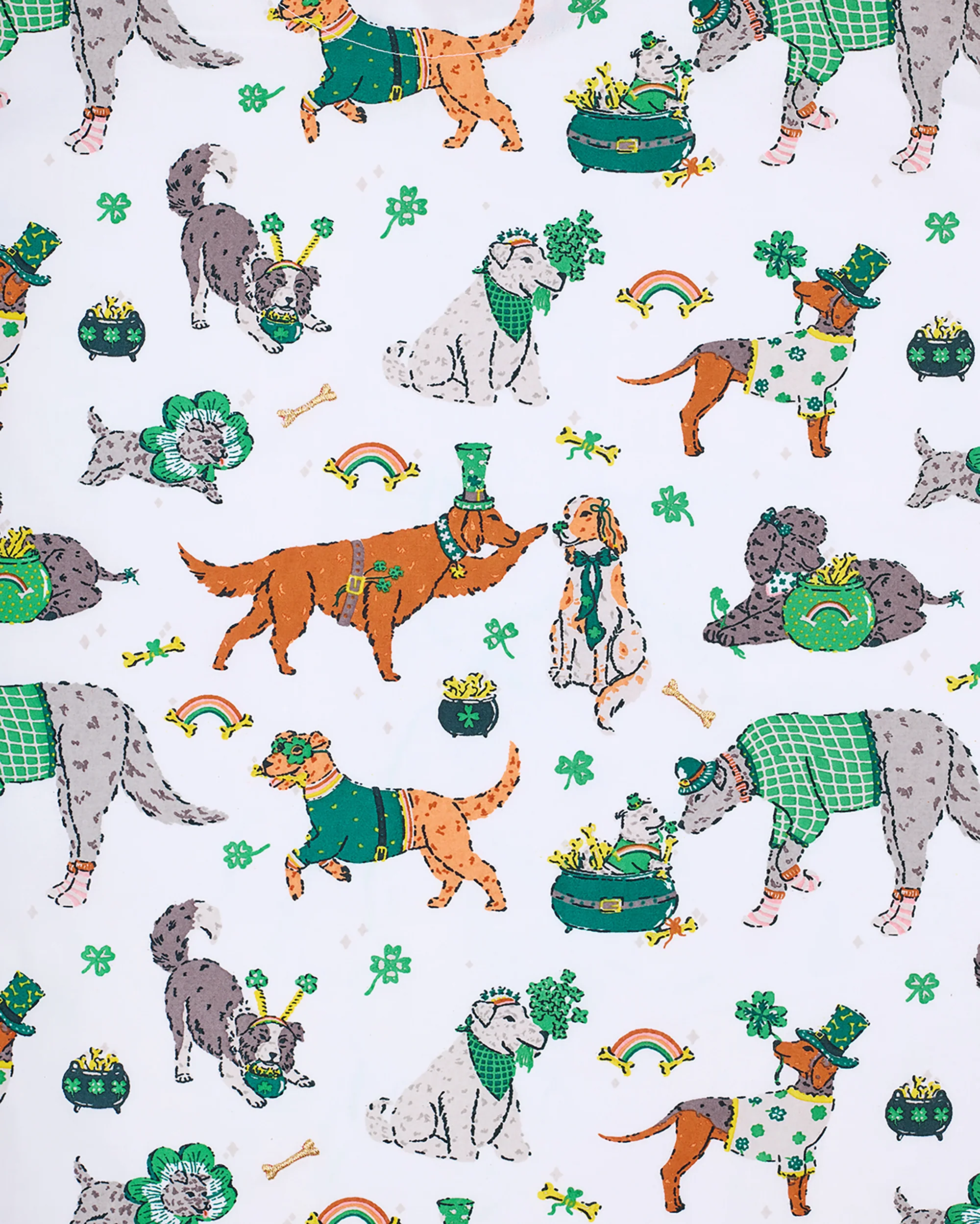 Lucky Paws - PJ Pants - Irish Cream - Image 6
