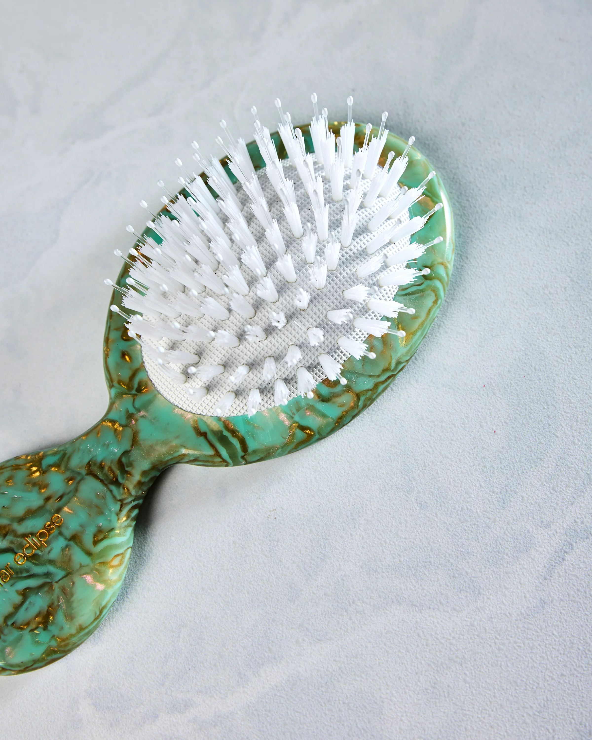 Seafoam Combo - Hand Painted Flower Mahjong Handbag Hero Brush - Solar Eclipse - Image 5