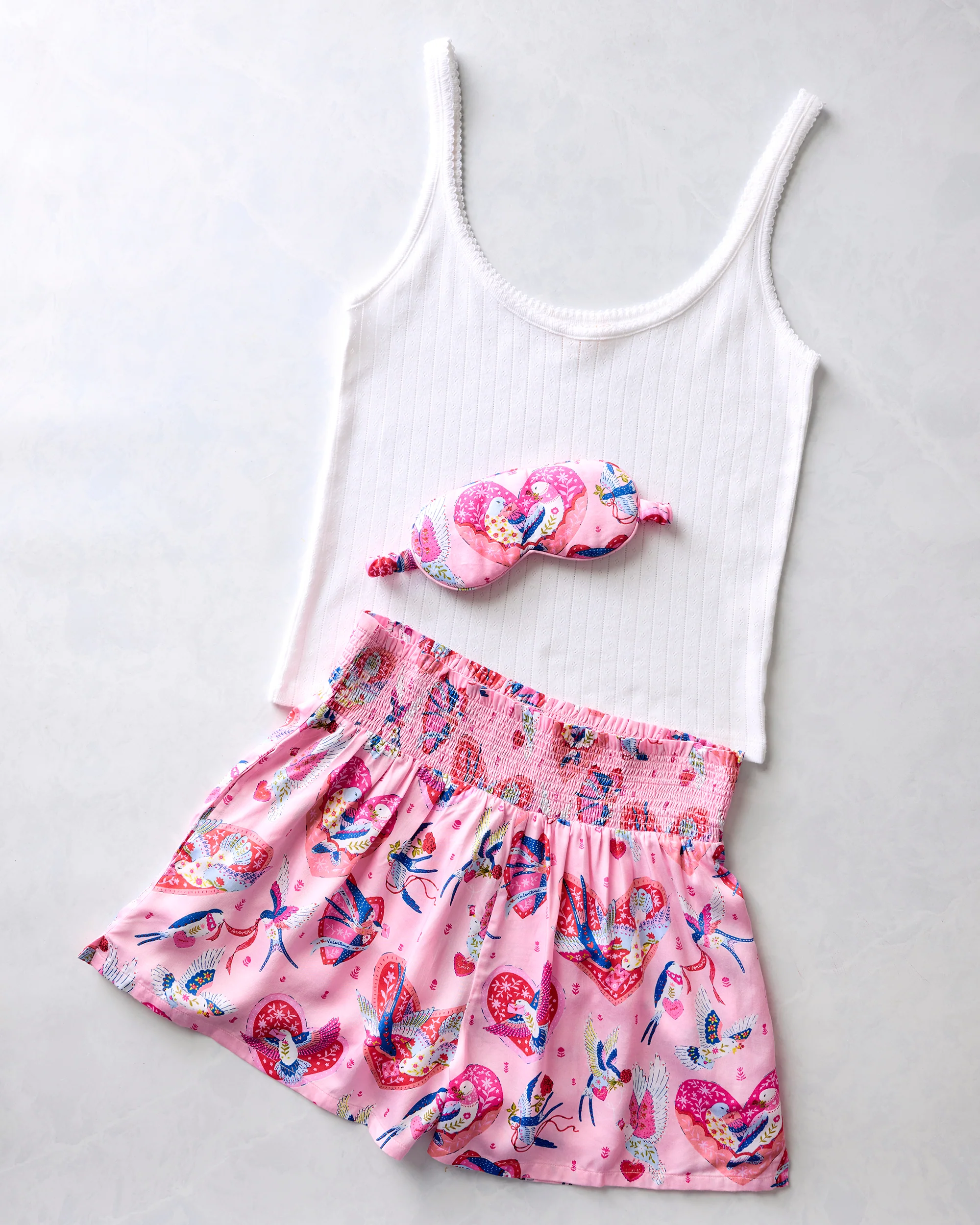 Swooning Sparrows - Chloe Sleepover Bundle - Pink Petal