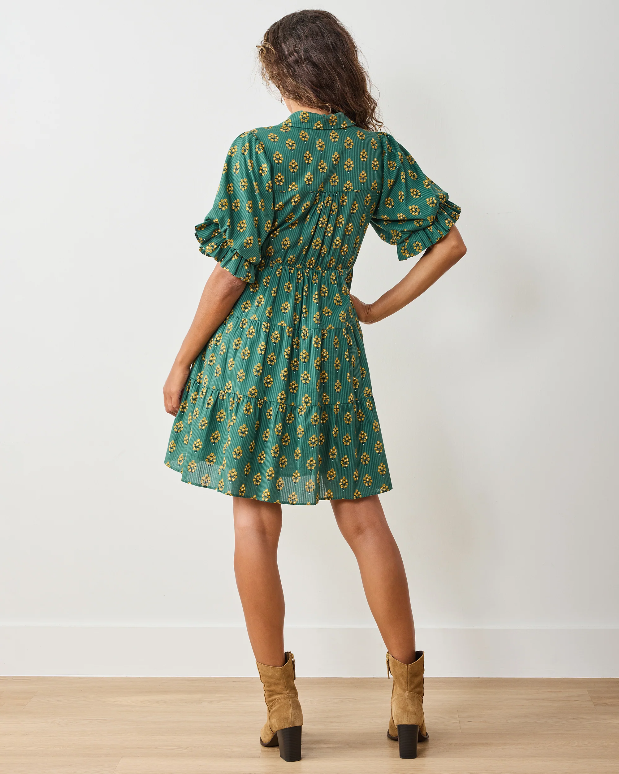 Texas Bouquet - Sienna Dress - Desert Moss - Image 4