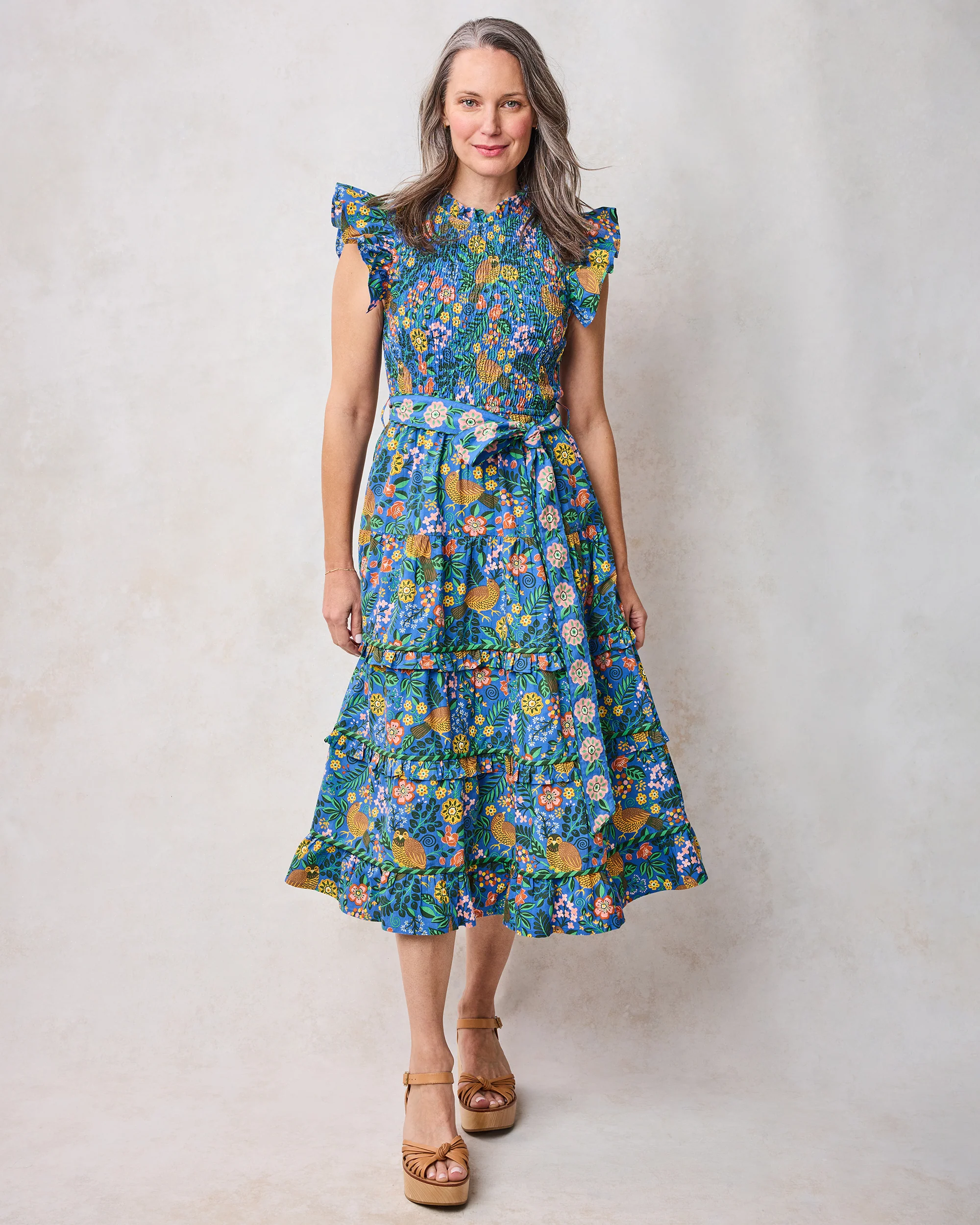 Willow Wren - Ready To Ruffle Dress - Oasis - Image 4